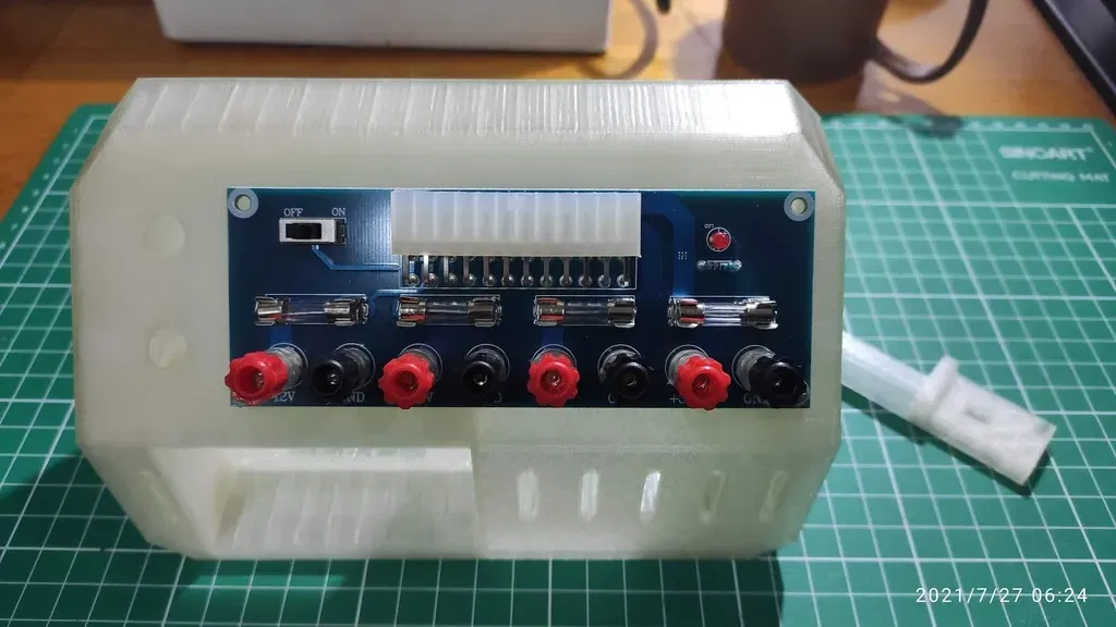 Mặt trước sử dụng XH-M229 và module tăng/giảm cho nguồn ATX - Image 5