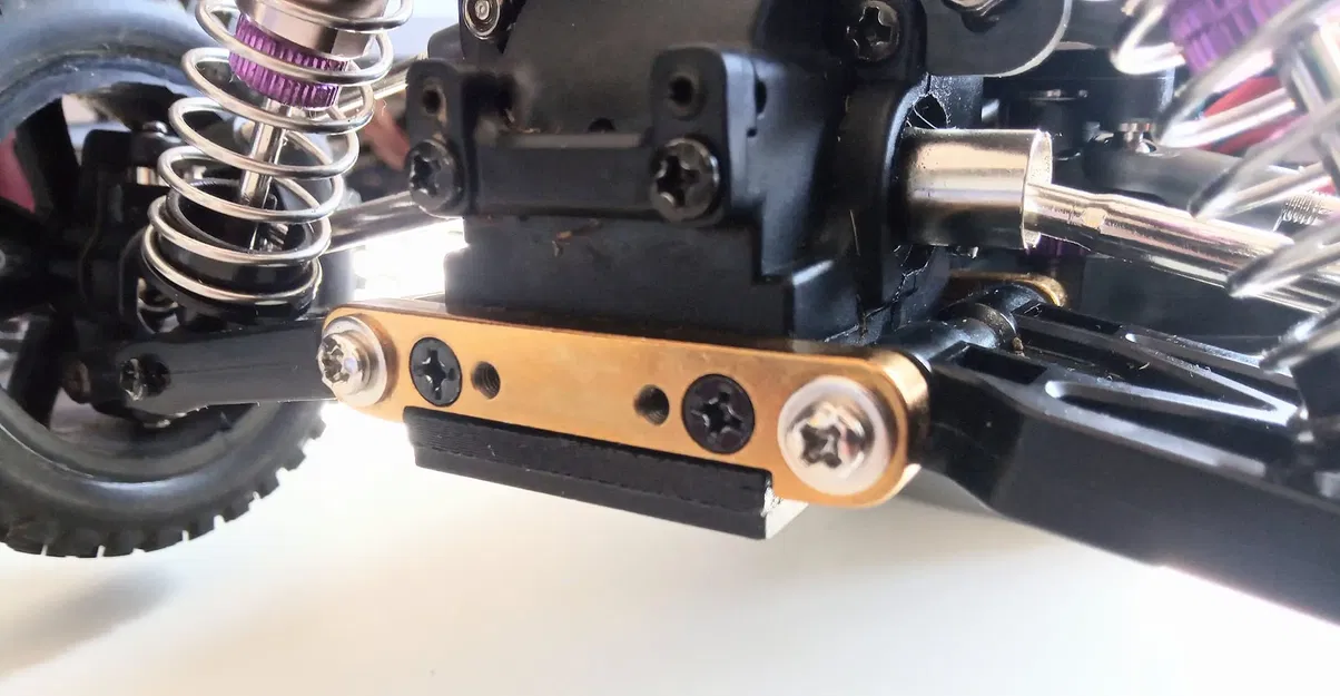 Khung carbon WLToys 104002 - cập nhật cho bumper - Image 1