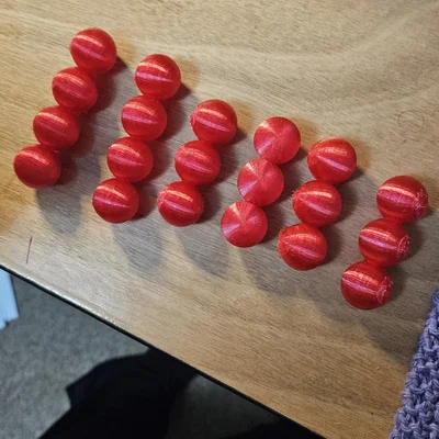 Câu đố hình chóp đơn giản với các viên bi 3 và 4