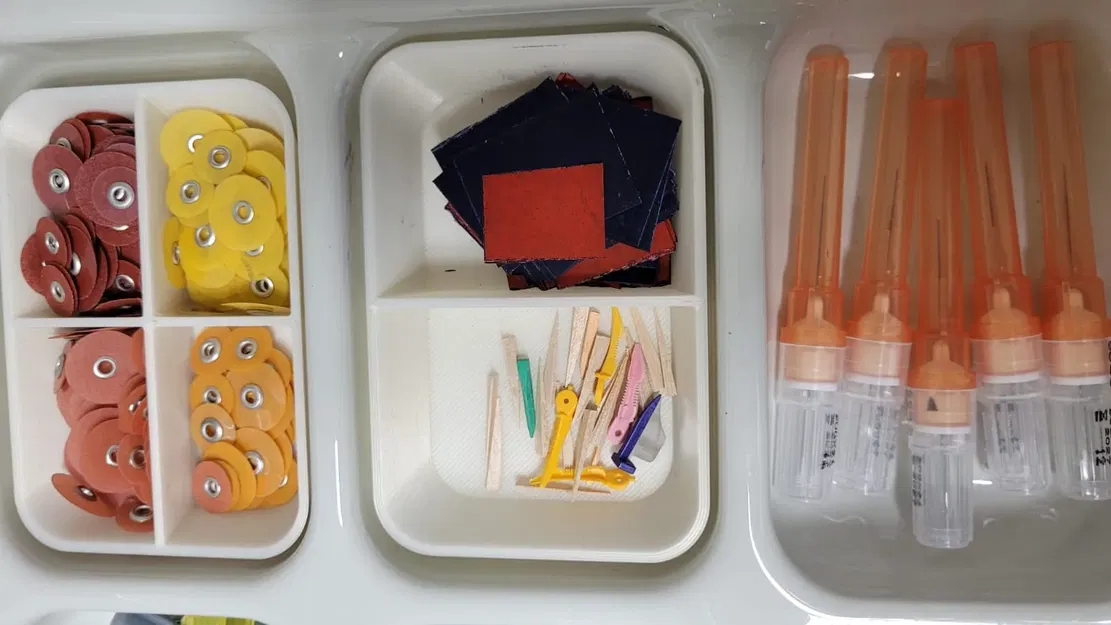 Hộp chứa dụng cụ nha khoa (Ngăn kéo phân chia) - Image 8