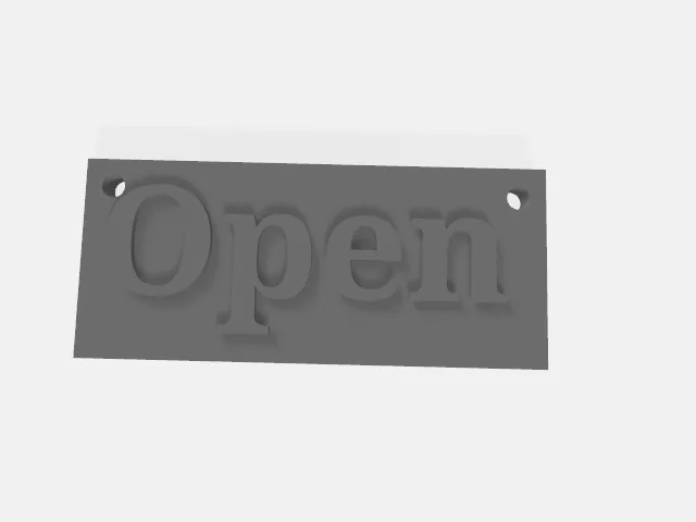 Biển hiệu Mở / Đóng cơ bản cho cửa hàng - Image 1