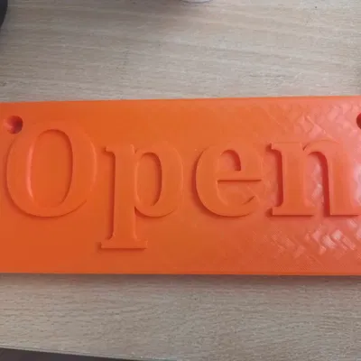 Biển hiệu Mở / Đóng cơ bản cho cửa hàng