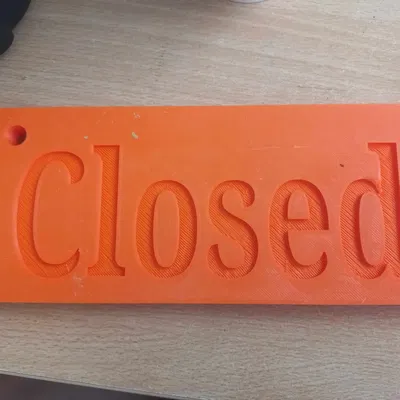 Biển hiệu Mở / Đóng cơ bản cho cửa hàng