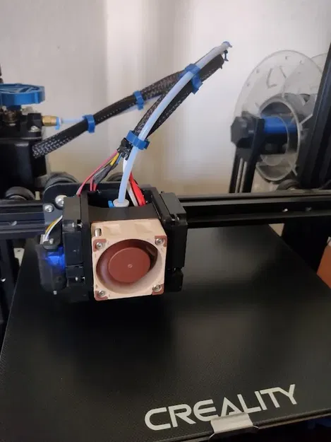 Bộ quạt và nắp đầu đốt mini Satsana Dual 4010 cho Ender 3 v2 - Image 2