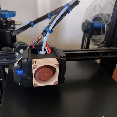 Bộ quạt và nắp đầu đốt mini Satsana Dual 4010 cho Ender 3 v2