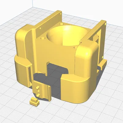 Bộ quạt và nắp đầu đốt mini Satsana Dual 4010 cho Ender 3 v2