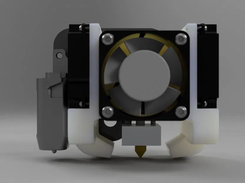 Bộ quạt và nắp đầu đốt mini Satsana Dual 4010 cho Ender 3 v2 - Image 4