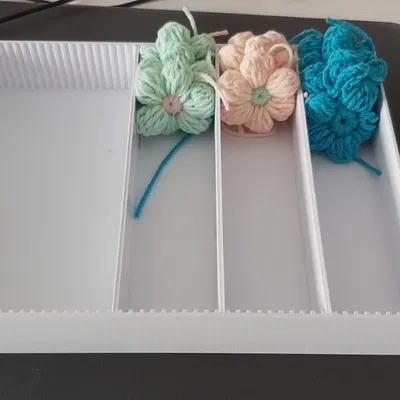 Hộp mở modul với khe chia ngăn tiện lợi