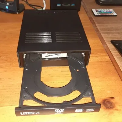 Vỏ ổ đĩa DVD 2 mảnh sử dụng bo mạch Hitachi Simpledrive