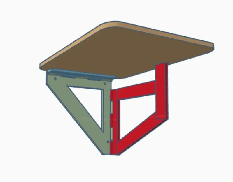 Bàn gập INIMI treo tường cho không gian nhỏ gọn - Image 1