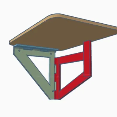 Bàn gập INIMI treo tường cho không gian nhỏ gọn