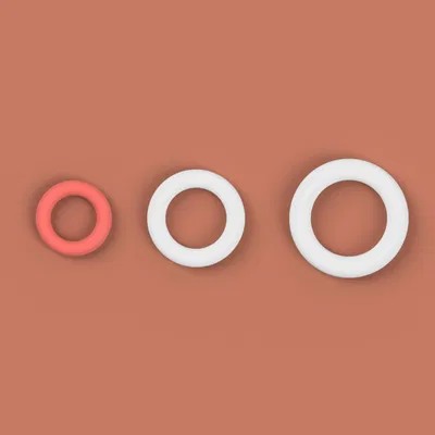 Vòng O cứng 15/20/25mm cho đồ dùng ngoài trời và may vá