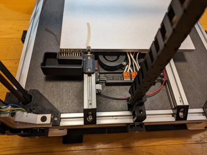 Giá đỡ quạt 5015 cho giường in trên khung nhôm 2020 - Image 1