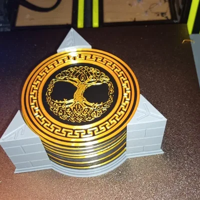 Giá đỡ lót ly theo chủ đề Viking