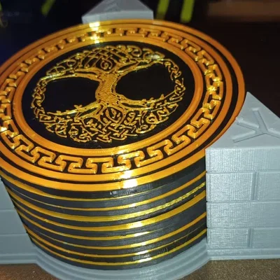 Giá đỡ lót ly theo chủ đề Viking