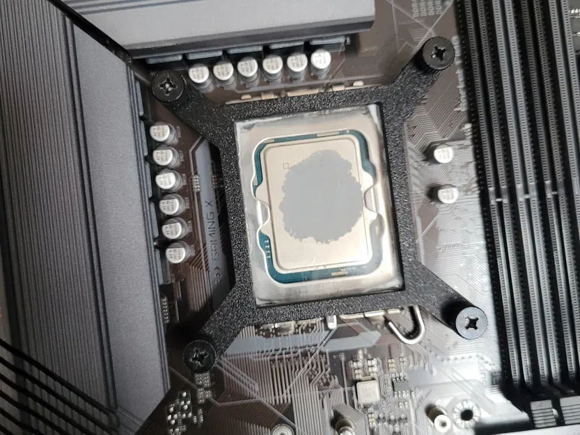 Giá đỡ CPU Socket 1700 cho phép hiển thị keo tản nhiệt - Image 1