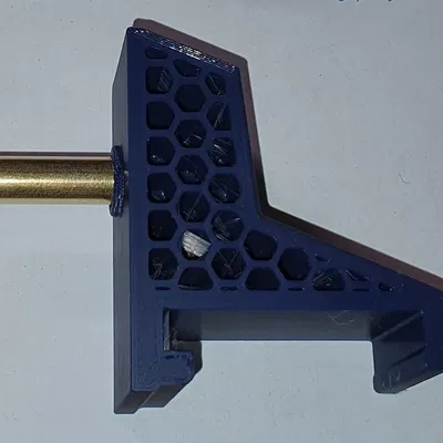 Giá đỡ cuộn ngang với lỗ cho ống 8mm