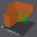 Bamboo Poop Chute Được Chỉnh Sửa cho Máy In 3D - Thumbnail 7