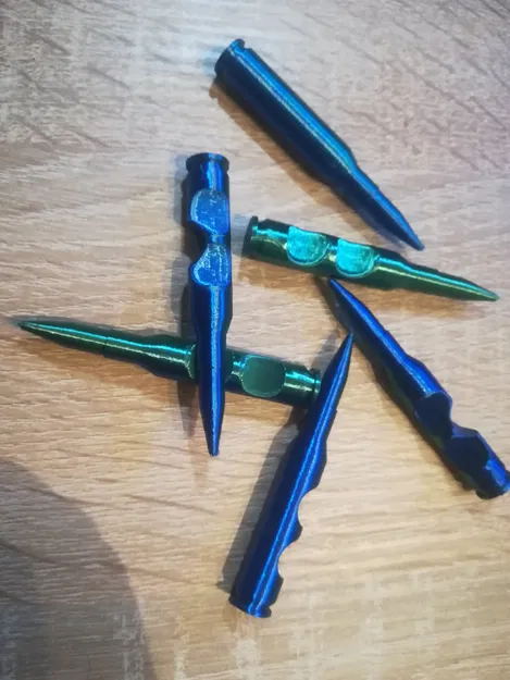 Câu đố nút trượt hình trụ với 6 khối kết hợp - Image 2