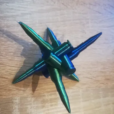 Câu đố nút trượt hình trụ với 6 khối kết hợp