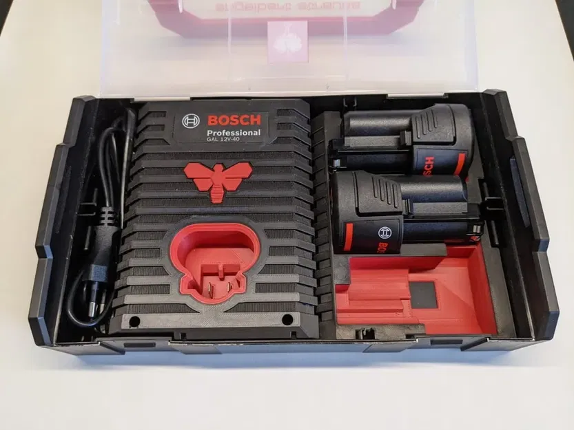 Vỏ bảo vệ cho Bosch GAL 12v-40 và 3 pin GBA 12V 3.0Ah - Image 4