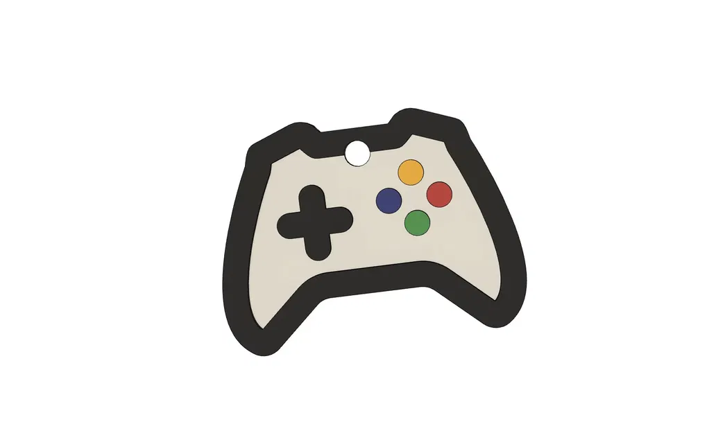 Móc khóa hình gamepad Xbox độc đáo - Image 1