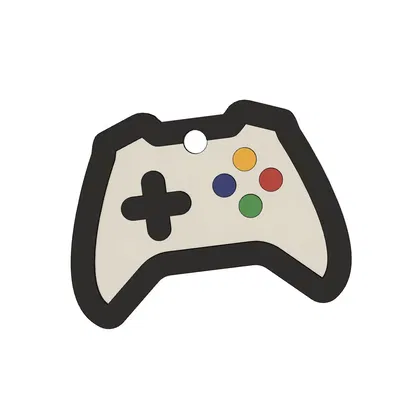 Móc khóa hình gamepad Xbox độc đáo