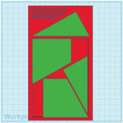 Câu đố ghép hình với 4 mảnh trong khung