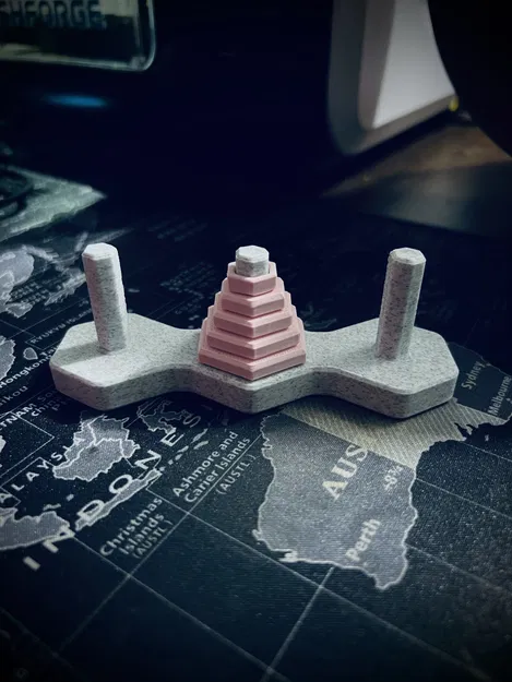 Trò chơi tháp Hà Nội - Đố vui toán học cổ điển - Image 1