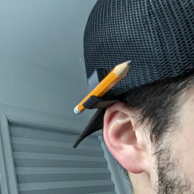 Giá đỡ bút chì gắn mũ tiện lợi cho thợ mộc