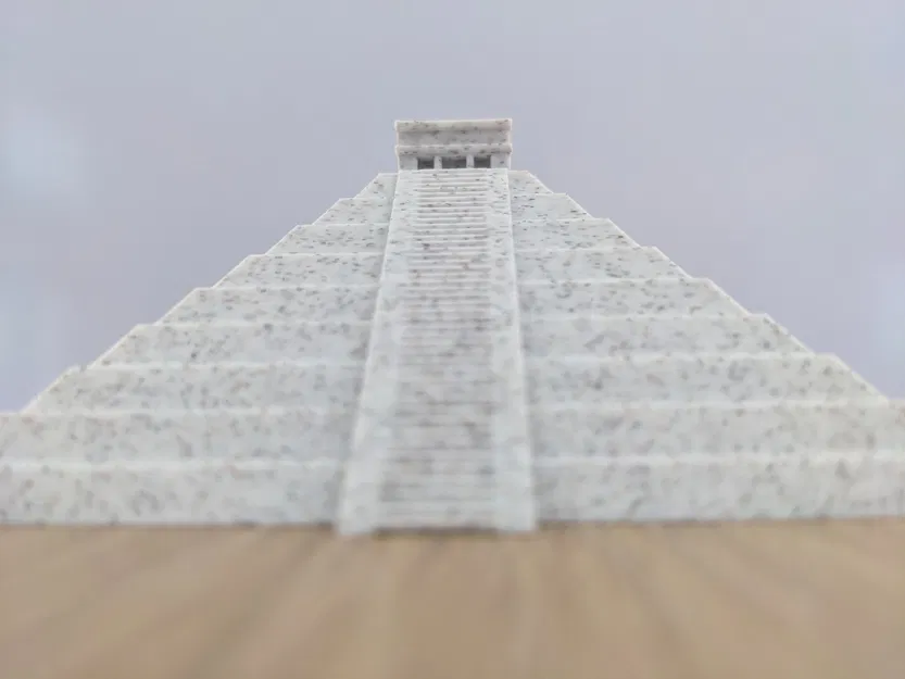 Mô hình thu nhỏ El Castillo, Đền Kukulcan tại Chichen Itza - Image 3