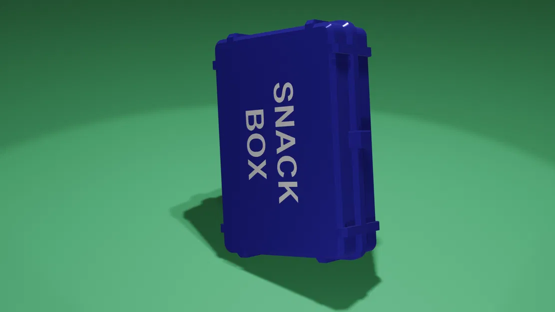 Hộp đồ ăn nhẹ gắn vào thùng máy Qube500 - Image 1