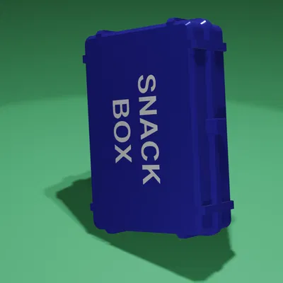 Hộp đồ ăn nhẹ gắn vào thùng máy Qube500