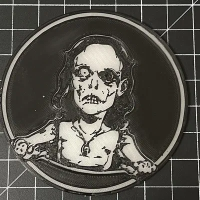 Giá đỡ đồ uống Zombie Girls cho Halloween với lớp dày hơn