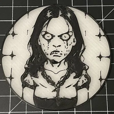 Giá đỡ đồ uống Zombie Girls cho Halloween với lớp dày hơn