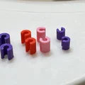Dây đeo nhận diện màu sắc cho cáp điện thoại và chuột - Thumbnail 1