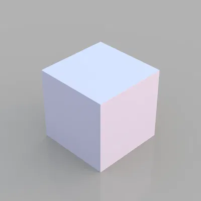 Khối lập phương hình cầu phong cách low poly