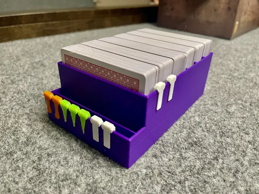 Giá đỡ tổ chức bộ bài Canasta đa tầng - Image 1