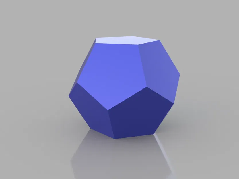 Cầu Dodecahedron Poly Low-Poly Màu Sắc Vui Nhộn - Image 1