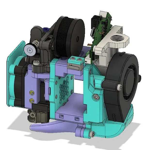 Giá đỡ dây umbilical EBB36 cho SnakeOil-XY - Image 2