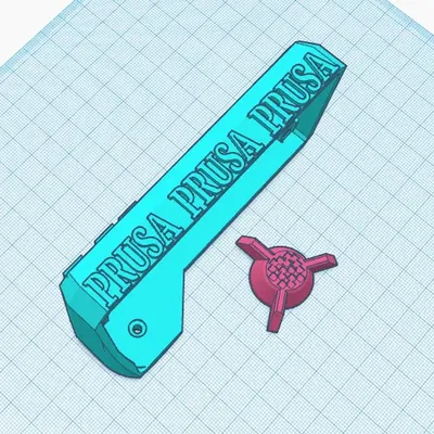 Núm điều chỉnh và màn hình PRUSA MINI