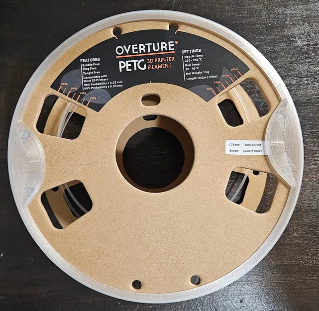 Nhẫn cuộn Overture cho Bambu Lab AMS - Image 1