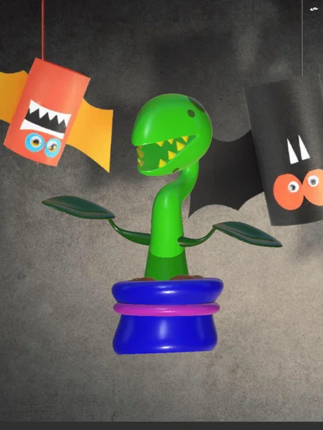 Cây bẫy ruồi Halloween độc đáo cho mùa lễ hội - Image 1