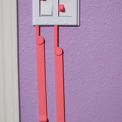 Mở rộng công tắc đèn Decora 2-gang cho trẻ nhỏ