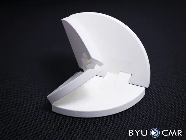 Đỉnh origami 4-Bar cho vật liệu dày - Image 1