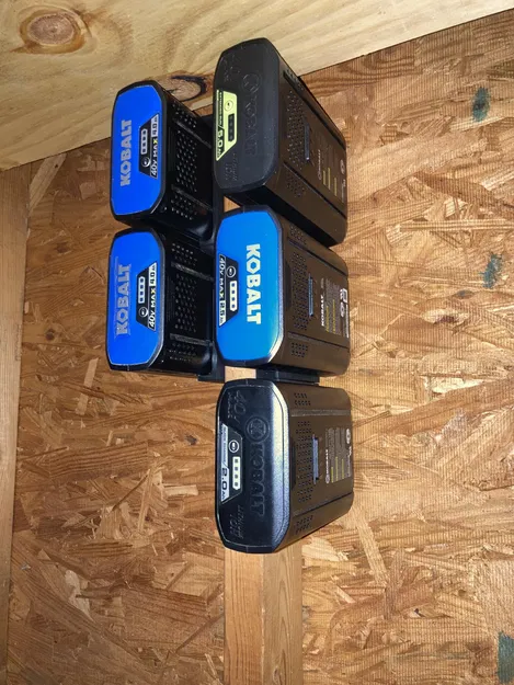 Giá đỡ treo tường cho pin Kobalt 40V - Image 3