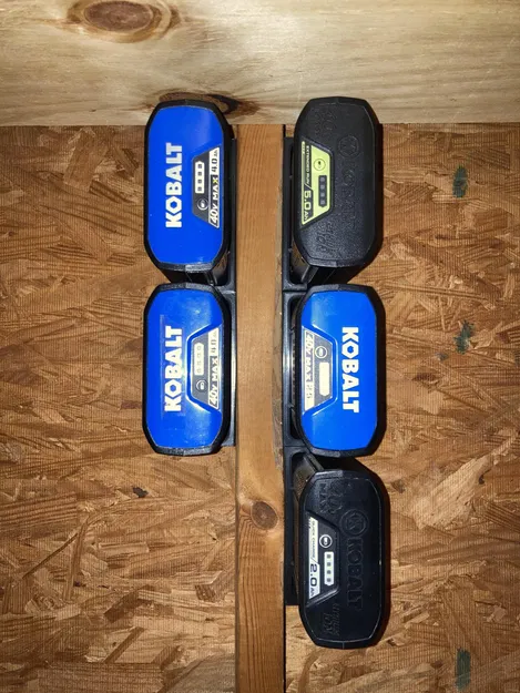 Giá đỡ treo tường cho pin Kobalt 40V - Image 4