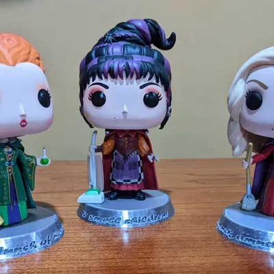 Giá đỡ Funko POP! cho ba chị em nhà Sanderson