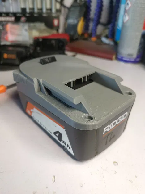 Phụ kiện thay thế pin 4ah cho máy khoan Ridgid - Image 1