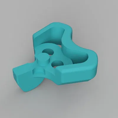 Bảo vệ tay cho quadmula siren SF3 với giá đỡ 9x9mm